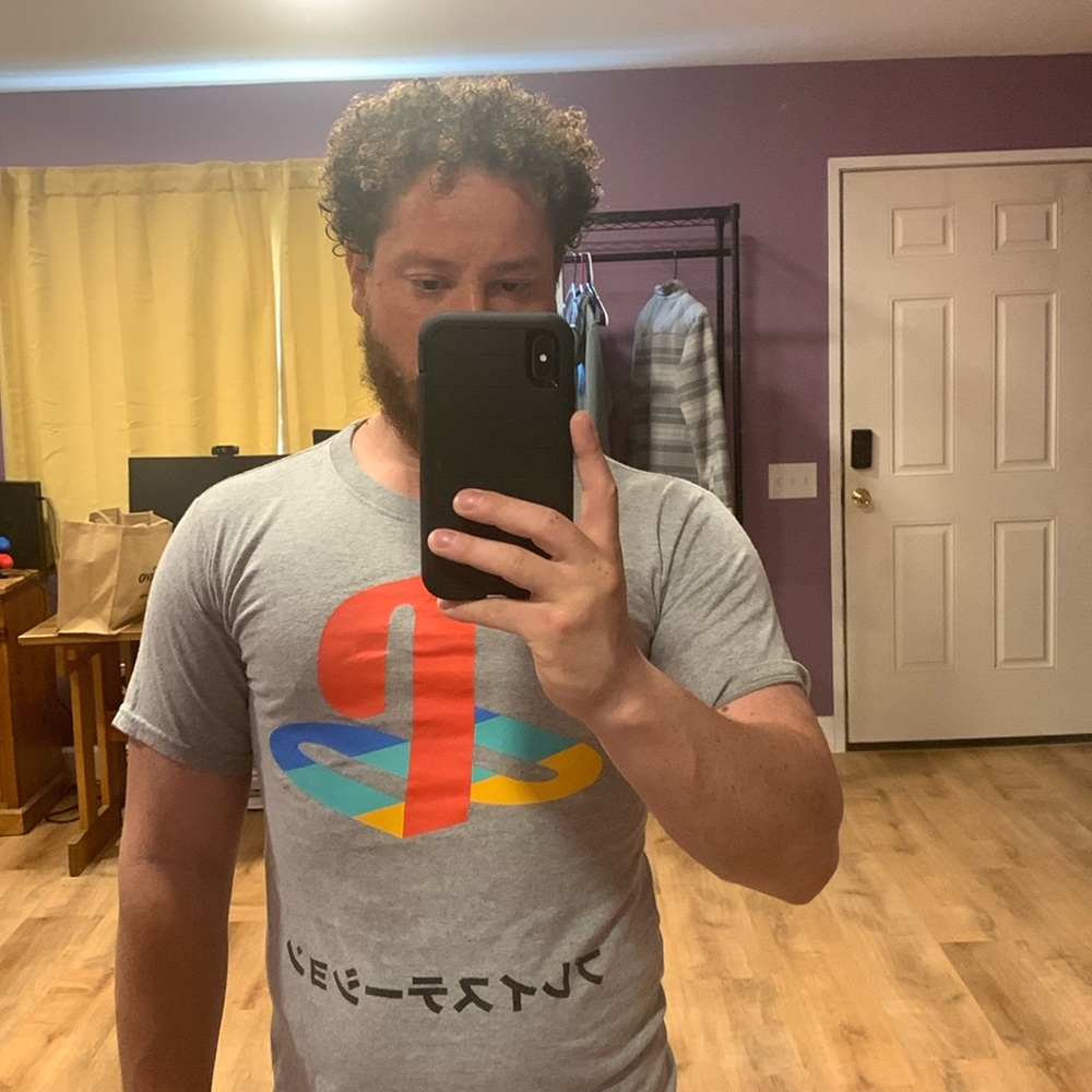 Retro PlayStation t-shirt!